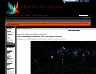 phoenixascending.org screenshot