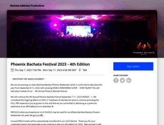 phoenixbachatafestival.com screenshot