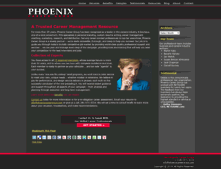 phoenixcareergroup.com screenshot