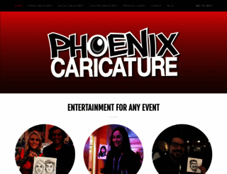 phoenixcaricature.com screenshot