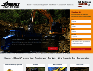 phoenixequipmentsales.com screenshot
