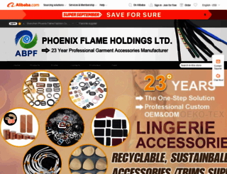 phoenixflame.en.alibaba.com screenshot