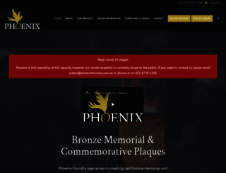 phoenixfoundry.com.au screenshot