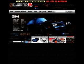 phoenixgraphix.com screenshot