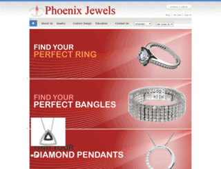 phoenixjewels.net screenshot