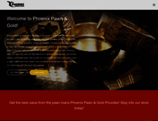 phoenixpawnandgold.com screenshot