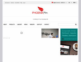phoenixplux.com screenshot