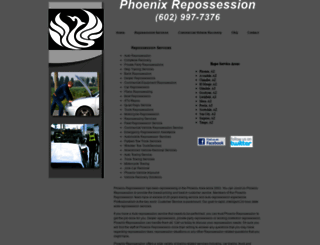 phoenixrepossession.com screenshot