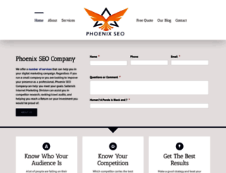 phoenixseo-company.com screenshot