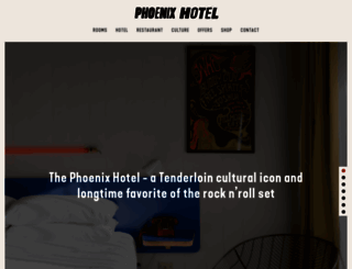 phoenixsf.com screenshot