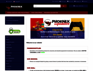 phoenixsupplies.ca screenshot