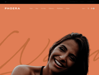 phoera-cosmetics.com screenshot