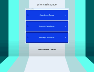 phoncash.space screenshot