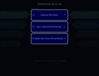 phone-hut-uk.co.uk screenshot