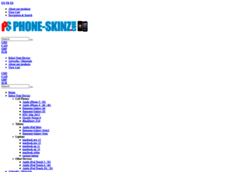 phone-skinz.com screenshot