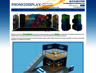 phone2display.com screenshot