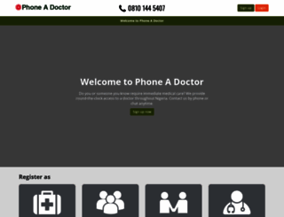 phoneadoctor.net screenshot