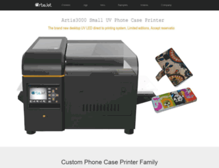 phonecaseprinter.com screenshot