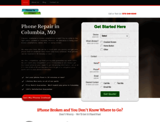 phonefixcomo.com screenshot
