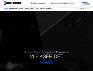 phonefixpro.dk screenshot