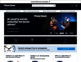 phonehouse.nl screenshot