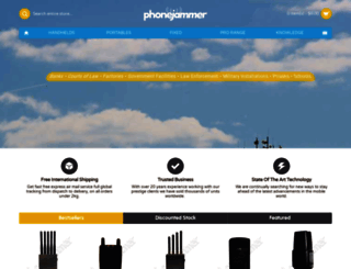 phonejammer.com screenshot