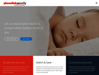 phonelinksecurity.ie screenshot