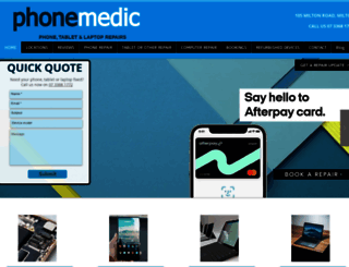 phonemedic.com.au screenshot