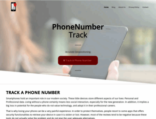phonenumber-track.com screenshot