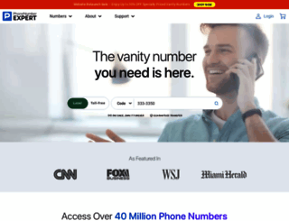 phonenumberexpert.com screenshot