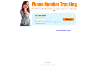 phonenumbertracking.net screenshot