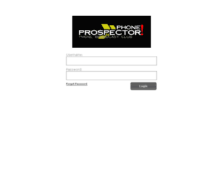 phoneprospector.com screenshot