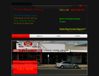 phonerepairalbury.com.au screenshot