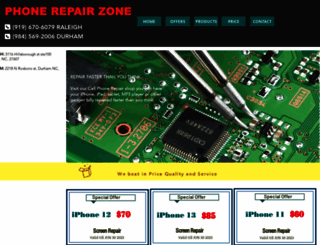 phonerepairzone.net screenshot