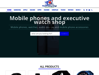 phonesgallerykenya.com screenshot
