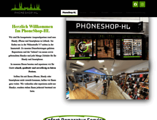phoneshop-hl.de screenshot