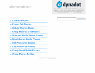 phoneshub.com screenshot