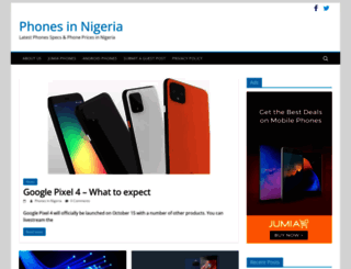 phonesinnigeria.com screenshot