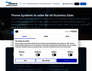 phonesystems.ie screenshot