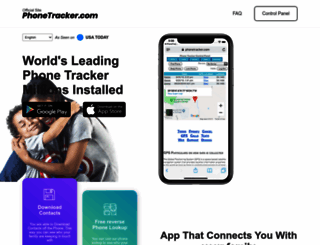 phonetracker.com screenshot