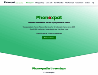 phonexpat.com screenshot