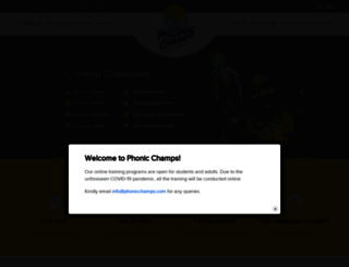phonicchamps.com screenshot