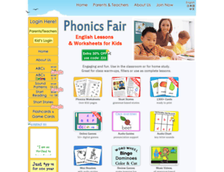 phonicsfair.com screenshot
