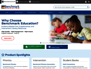 phonicsskillsbagsresources.benchmarkeducation.com screenshot