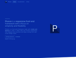 phonon-framework.github.io screenshot