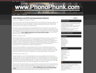 phonophunk.com screenshot