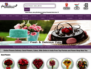 phoolwala.com screenshot