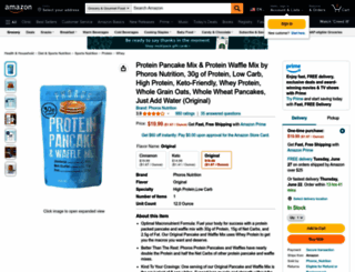 phorosnutrition.com screenshot