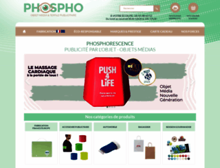 phosphorescence.fr screenshot