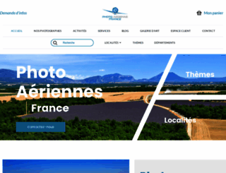 photo-aerienne-france.fr screenshot